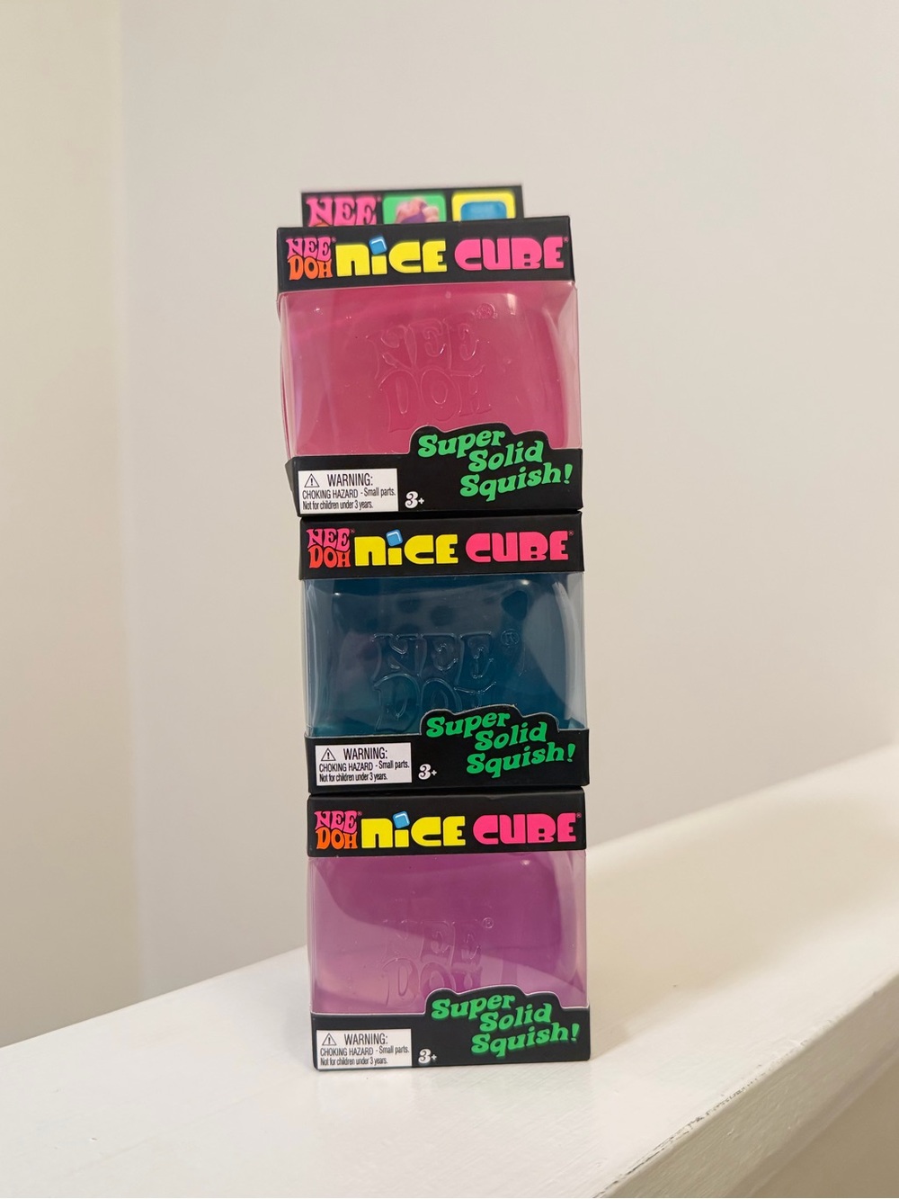 Needoh Nice Cube (1 PC) โ Pink - Picture 5 of 8